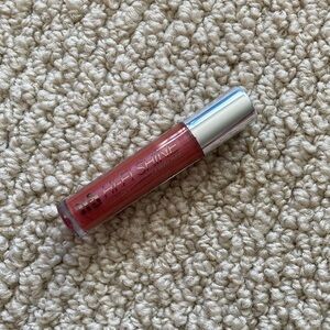 NEW Urban Decay Hi-Fi Shine Ultra Cushion Lipgloss Glitter Naked Red Mini Size